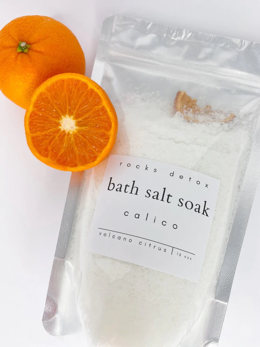 Volcano Citrus - Hydrating Bath Salt Soak